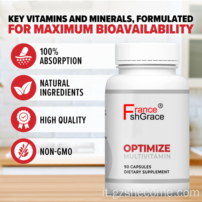 multivitaminico ottimizzare le capsule multivitaminiche metilate